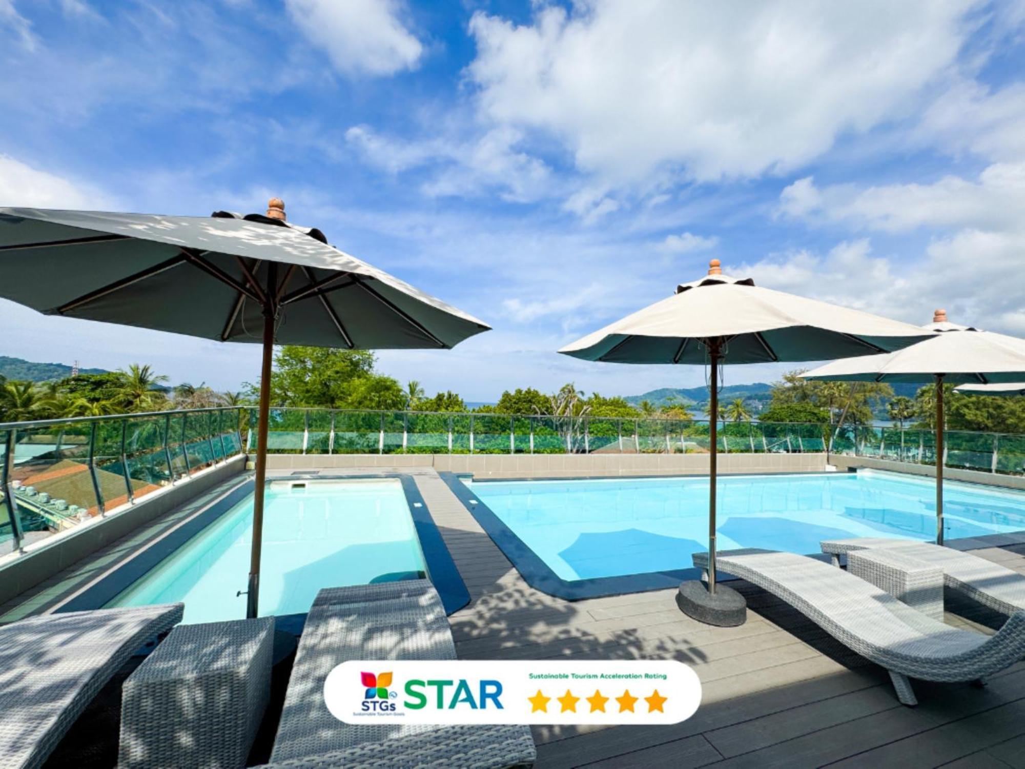 Clarian Hotel Beach パトン エクステリア 写真